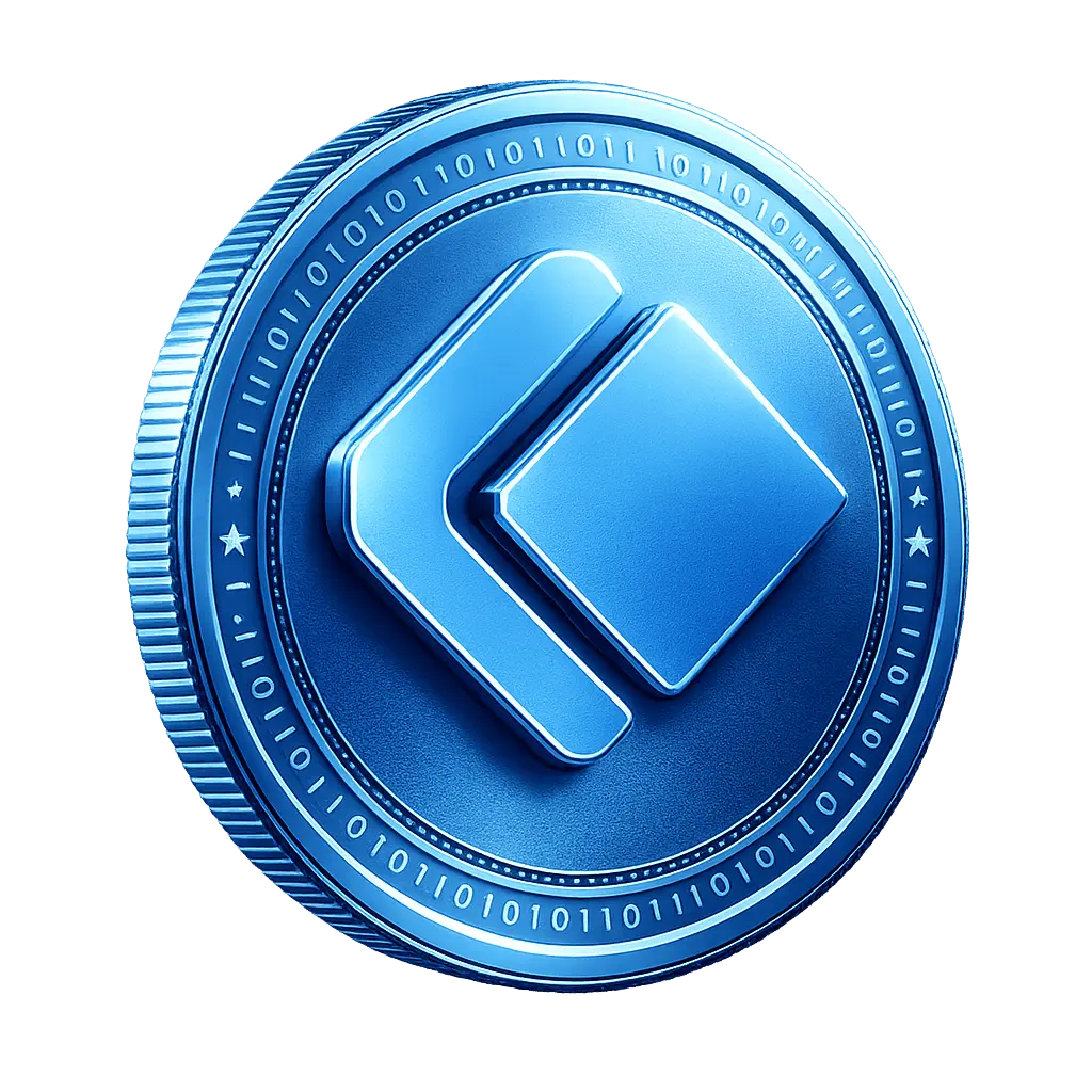 Ilustración de una moneda de criptomoneda